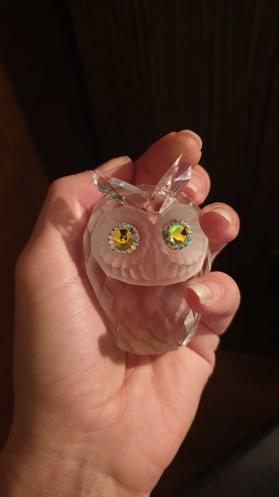 Bufnita din cristal swarowski originala