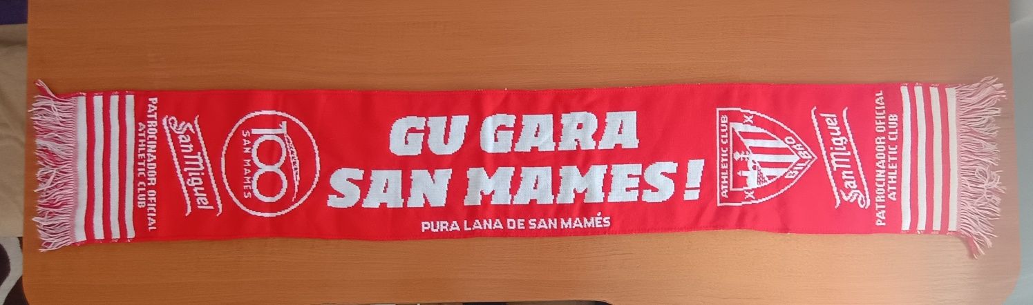 Fular Athletico Bilbao Pura Lana de San Mames San Miguel