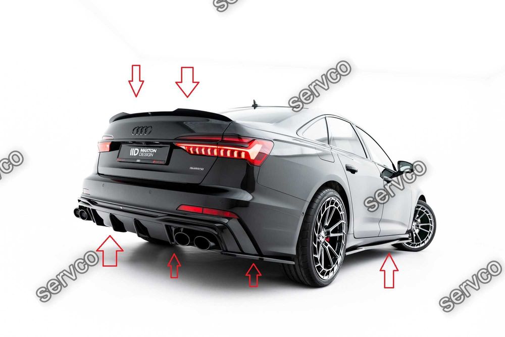 Body kit tuning Audi A6 S-Line S6 Sedan C8 2018-2023 v10 - Maxton