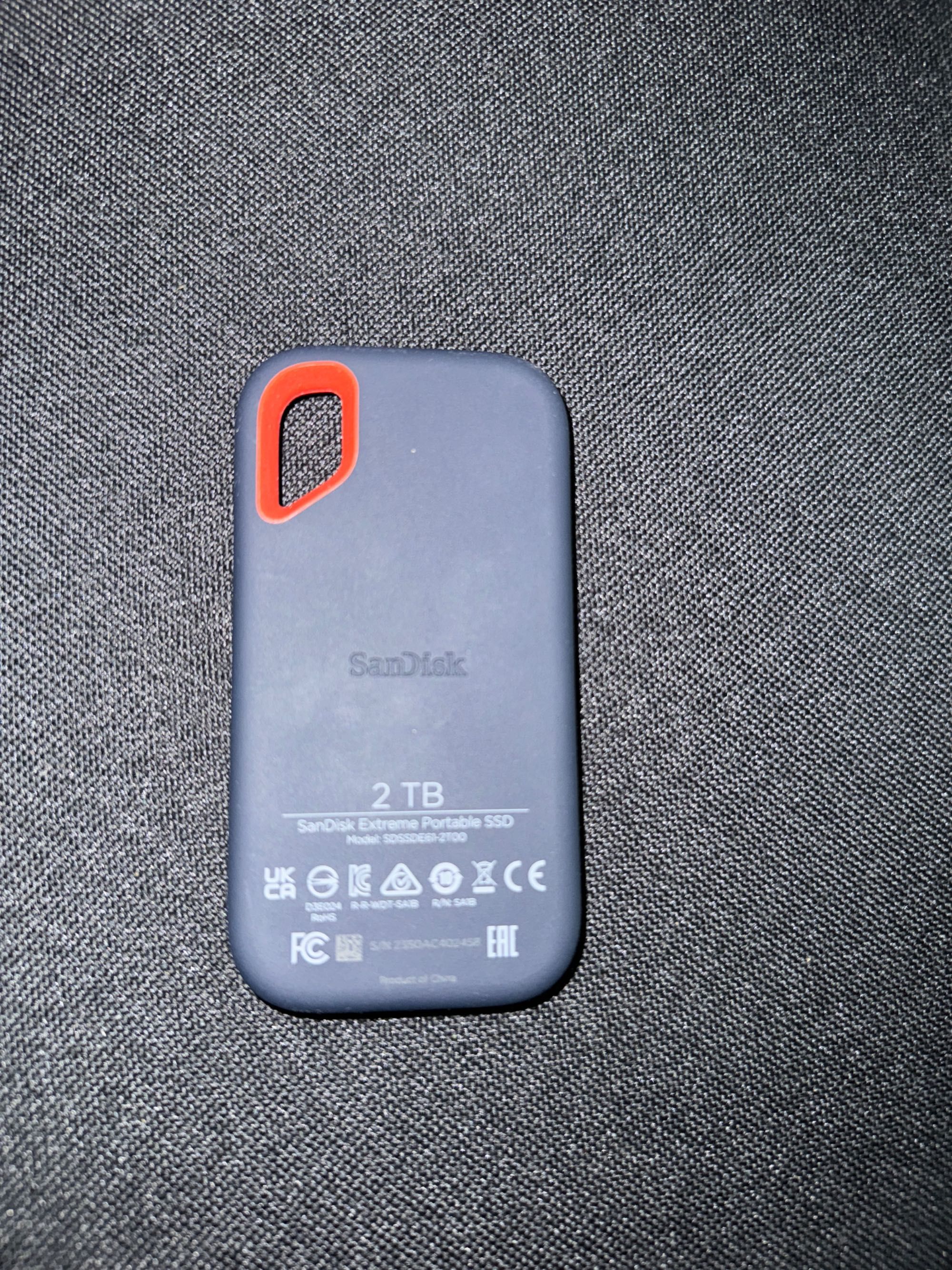 Extreme portable SSD Sandisk