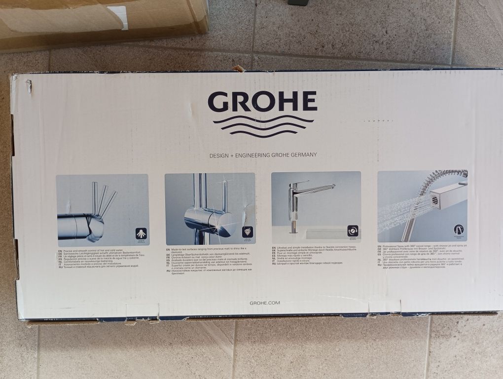 Baterie Bucatarie Noua - Grohe Get 30361000