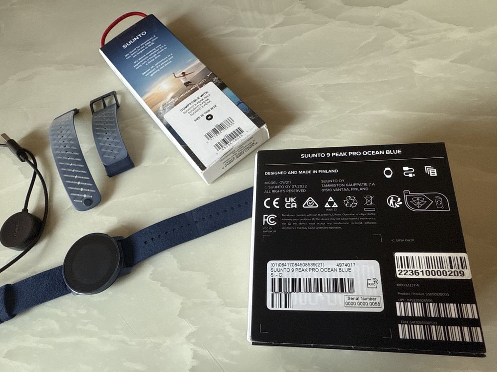 SUUNTO 9 PEAK PRO ocean blue