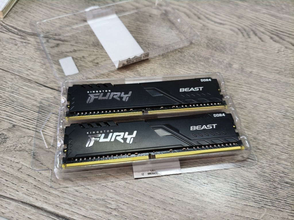 ОЗУ DDR4 16x2GB. Kingston FURY Beast Black [KF432C16BB1K2
