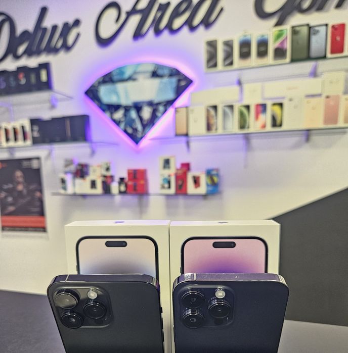 Iphone 14 Pro Max / Purple/Black / 128/256 GB / DeluxGSM