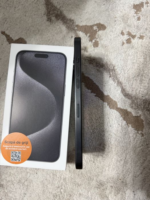 iphone 15 pro max 256 gb black fullbox ca nou impecabil