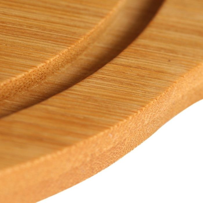 Кръгла бамбукова дъска за пица - два размера