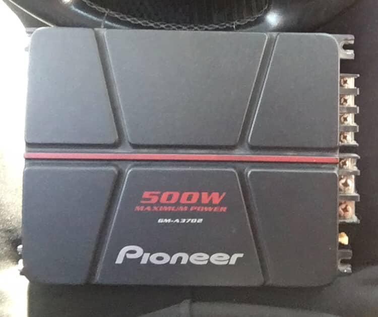 Pioneer 500W 2 kanalli usilitr