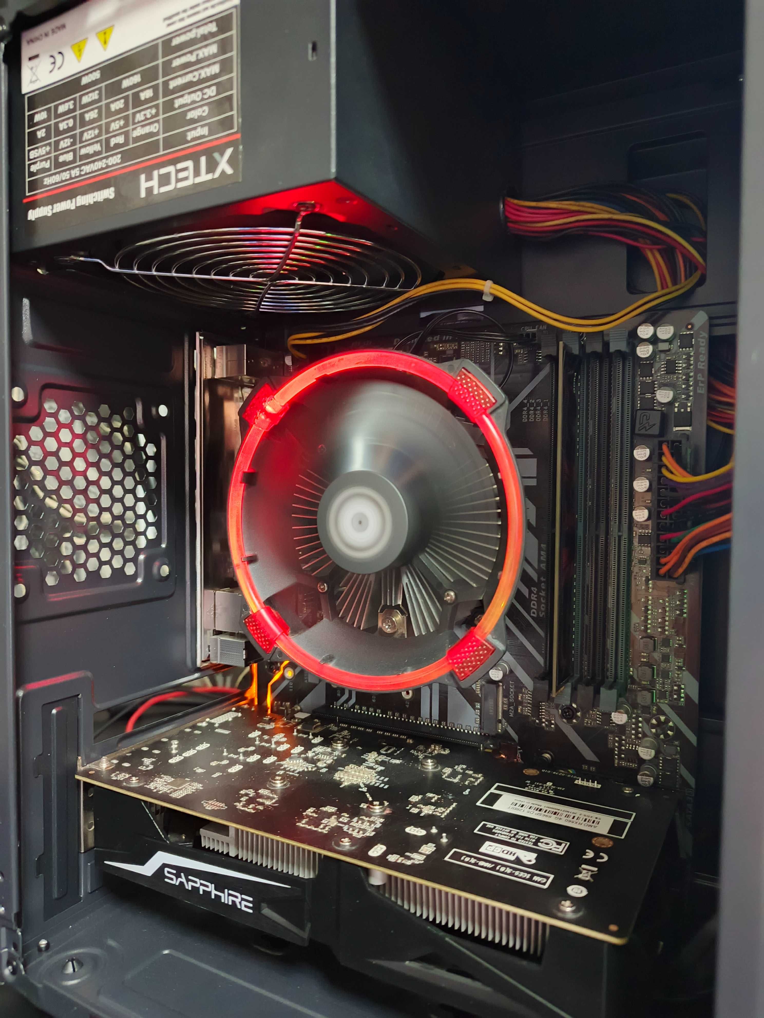 ИгРоВоЙ Ryzen 5-1500X (=Core i3-10100) /8Gb DDR4 /240Gb SSD /RX560_4Gb