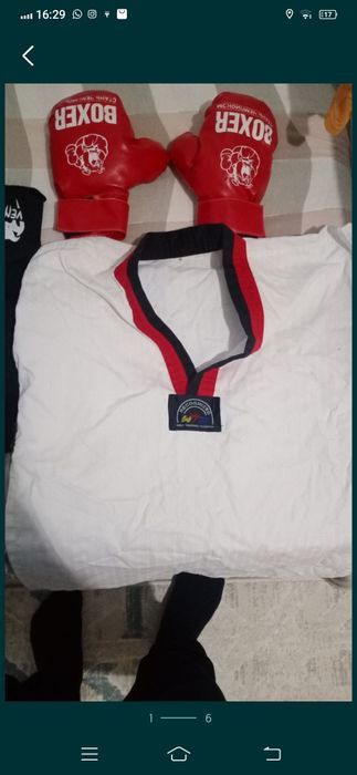Продам спортивные принадлежности для рукопашки и таэквондо. Состояние
