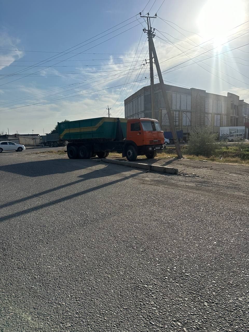 Вывоз любого типа мусора на контейнере 20м3 musravoz мусуравоз махсус