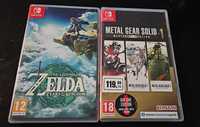 Zelda Tears of the Kingdom Metal Gear Solid Collection Nintendo Switch