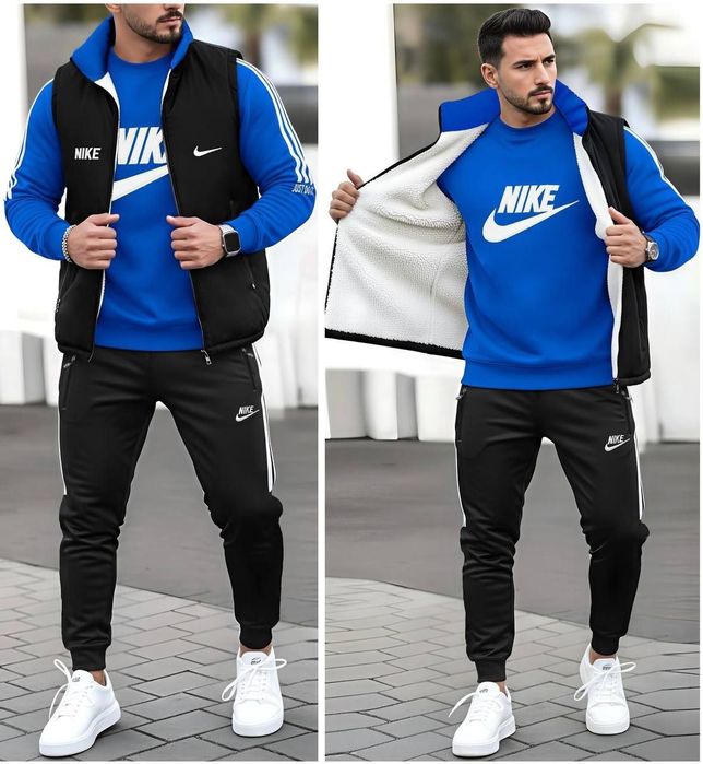 Ватиран мъжки комплект три части