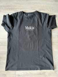 Tricou Makia Helsinki, Large, Negru