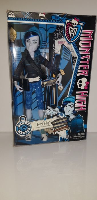Кукла Monster high scare mester Invisi Billy