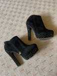 Botine cu toc inalt marimea 37