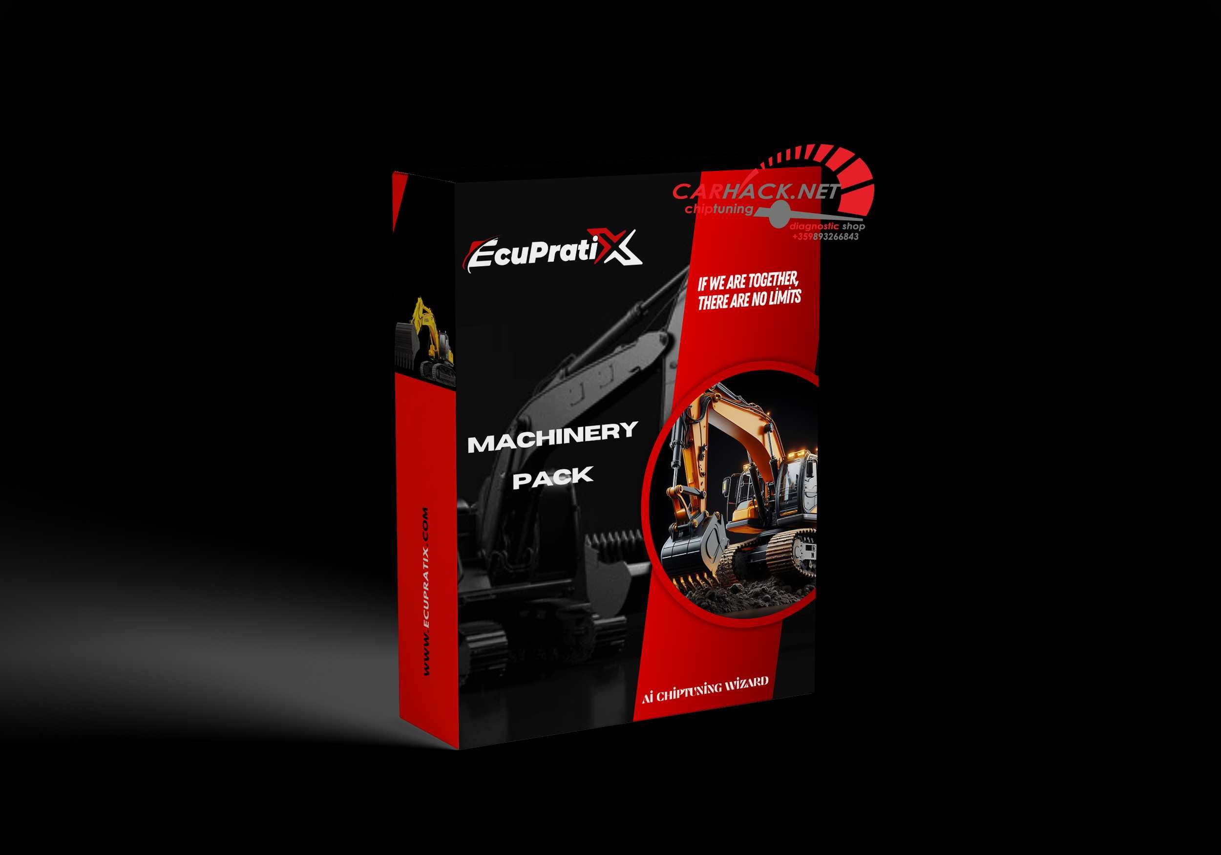 Тунинг Софтуер За Строителна Техника ECUPRATIX FULL PACK – оригинален