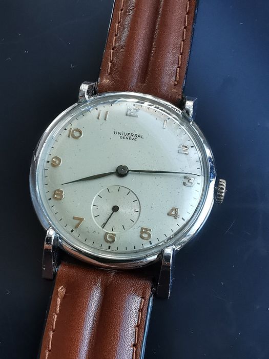 Ceas Universal Geneve Crab Lugs Anii'40 - 34,5 mm