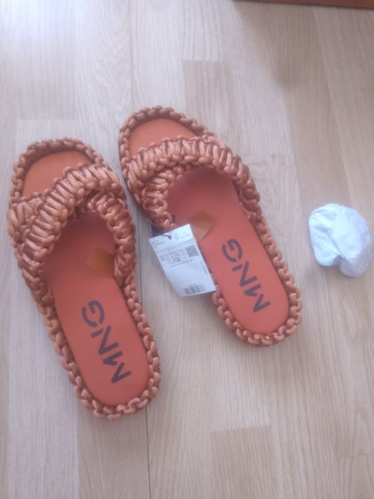 Papuci damă Mango Ediție limitată