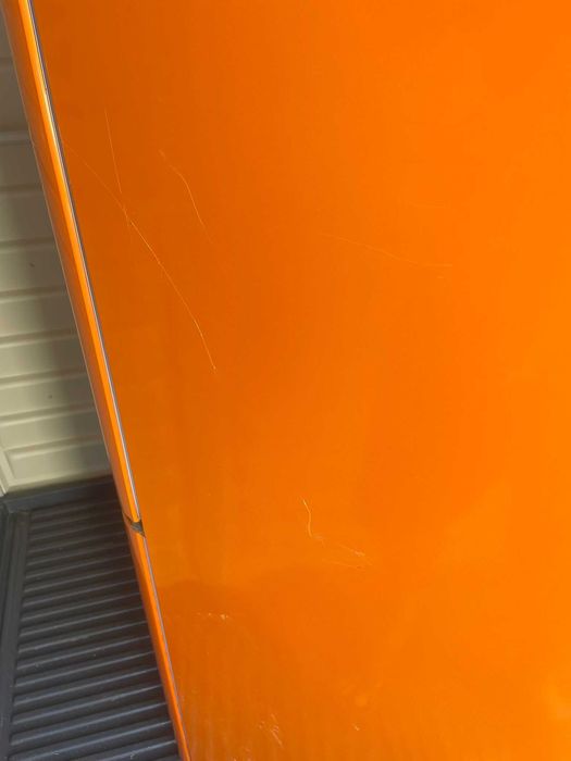 Combina frigorifica Gorenje Old Time,FrostLess, 326 l,portocaliu