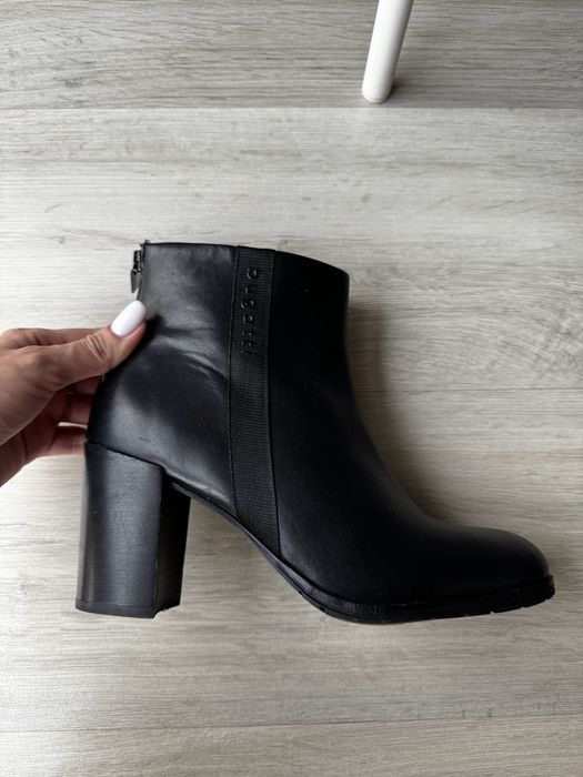 Ботильоны Bugatti  кожаные