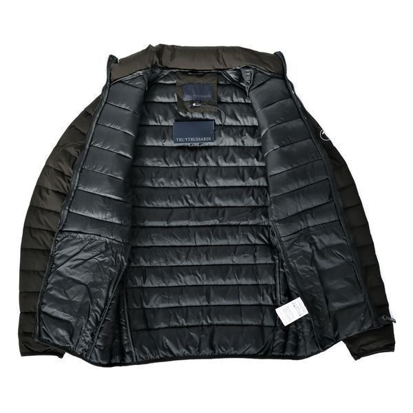 ПРОМО TRUSSARDI -М/L/XL-Оригинално мъжко черно пухено яке