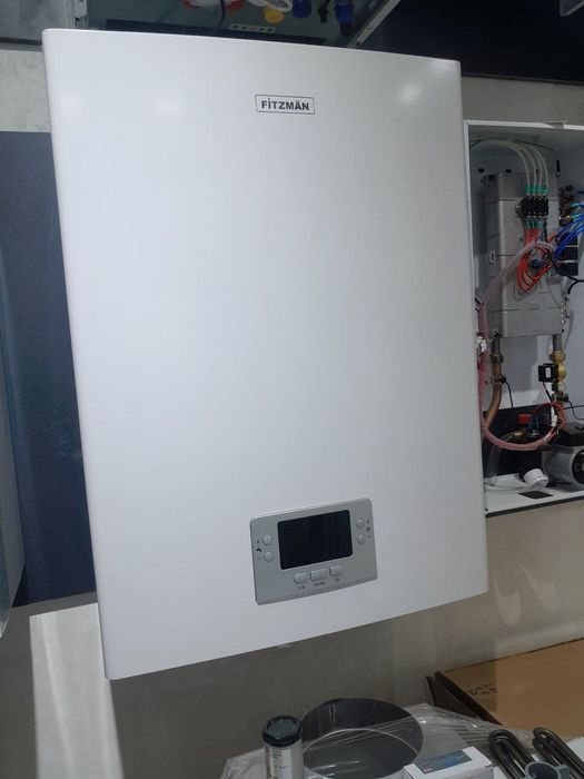 Fitzman 18kw odnokonturniy kotel s prioritetom boyler Wifi upravleniya