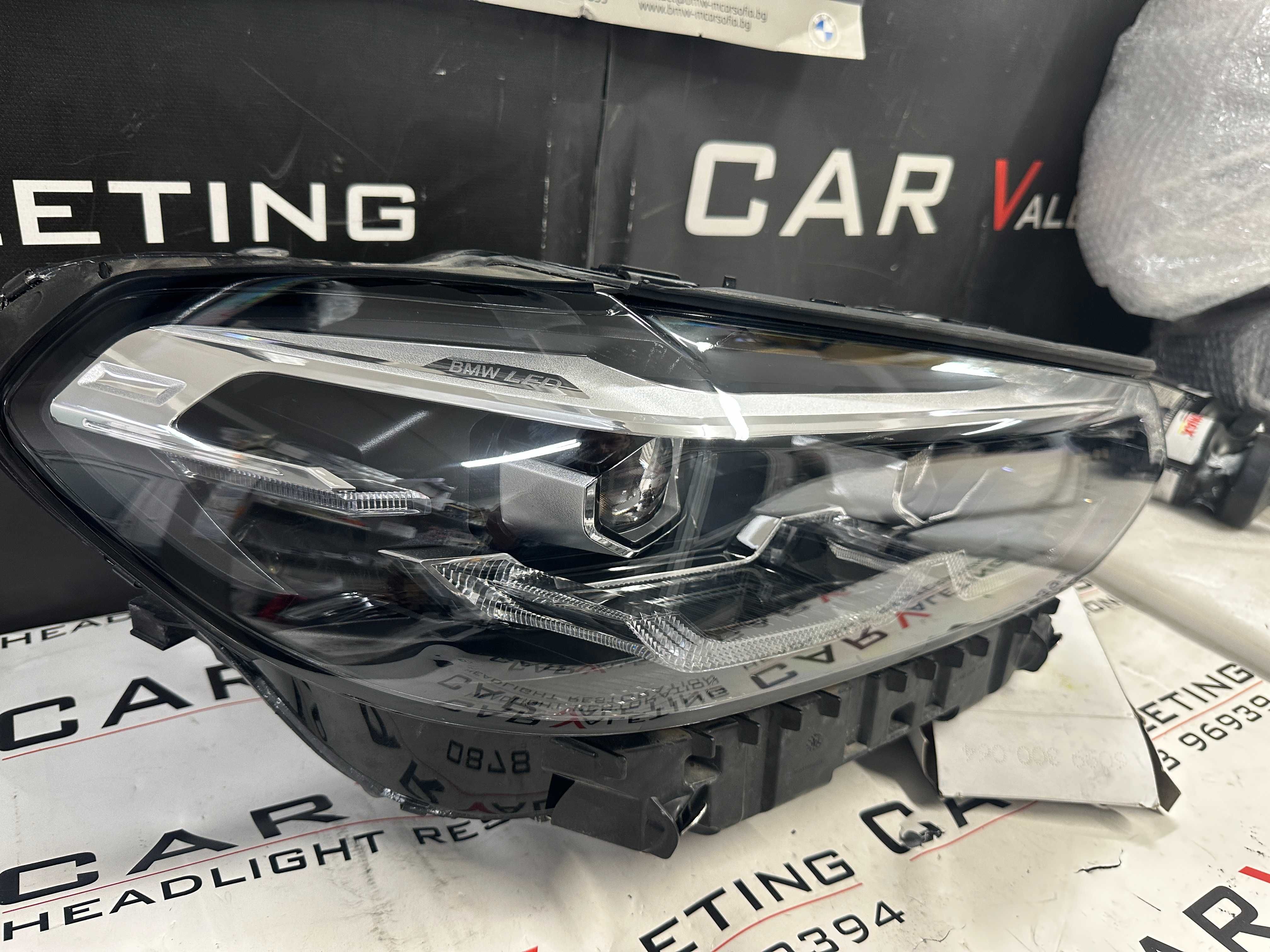 Фар фарове десен Bmw X3 G01 X4 G02 LCI far farove Бмв х3 Г01 Х4 Г02