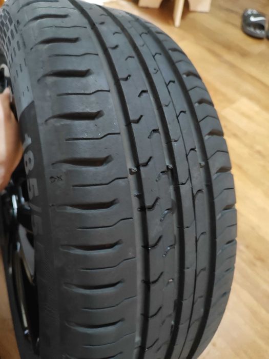 Диски MIDNIGHT 4х100 в отличном состоянии c резиной 185/55R15H