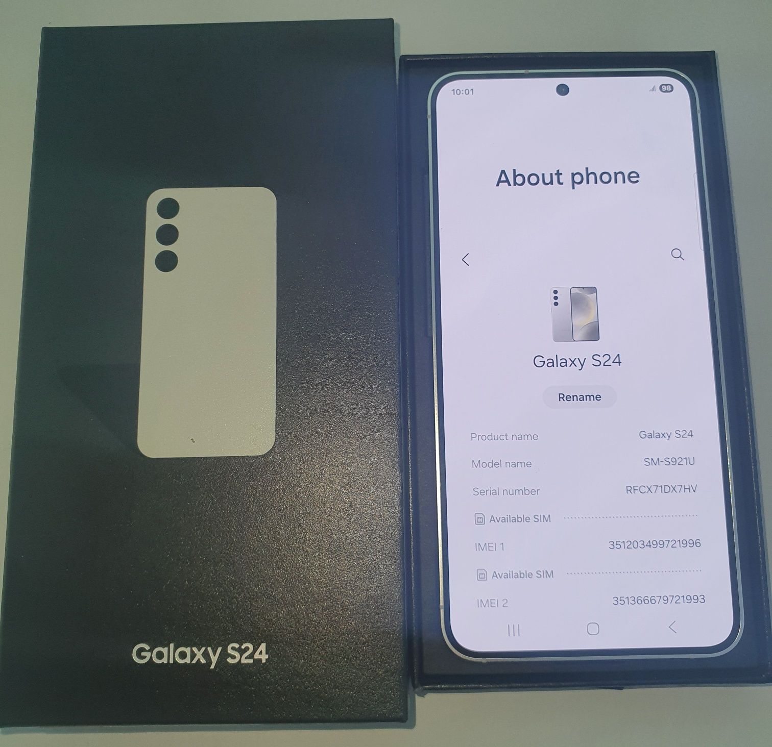 Galaxy S24 5G 8/128GB Snapdragon Като нов