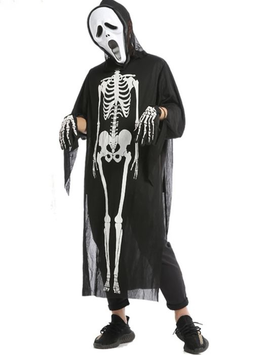 Vand costum schelet ( scheleton) din 3 piese one size