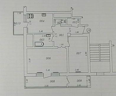 Квартира Центр Космонавтовы 2в3//5//7 70м2 Спецплан