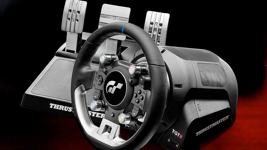 Thrustmaster T-GT II – Професионален състезателен волан + педали/ НОВИ