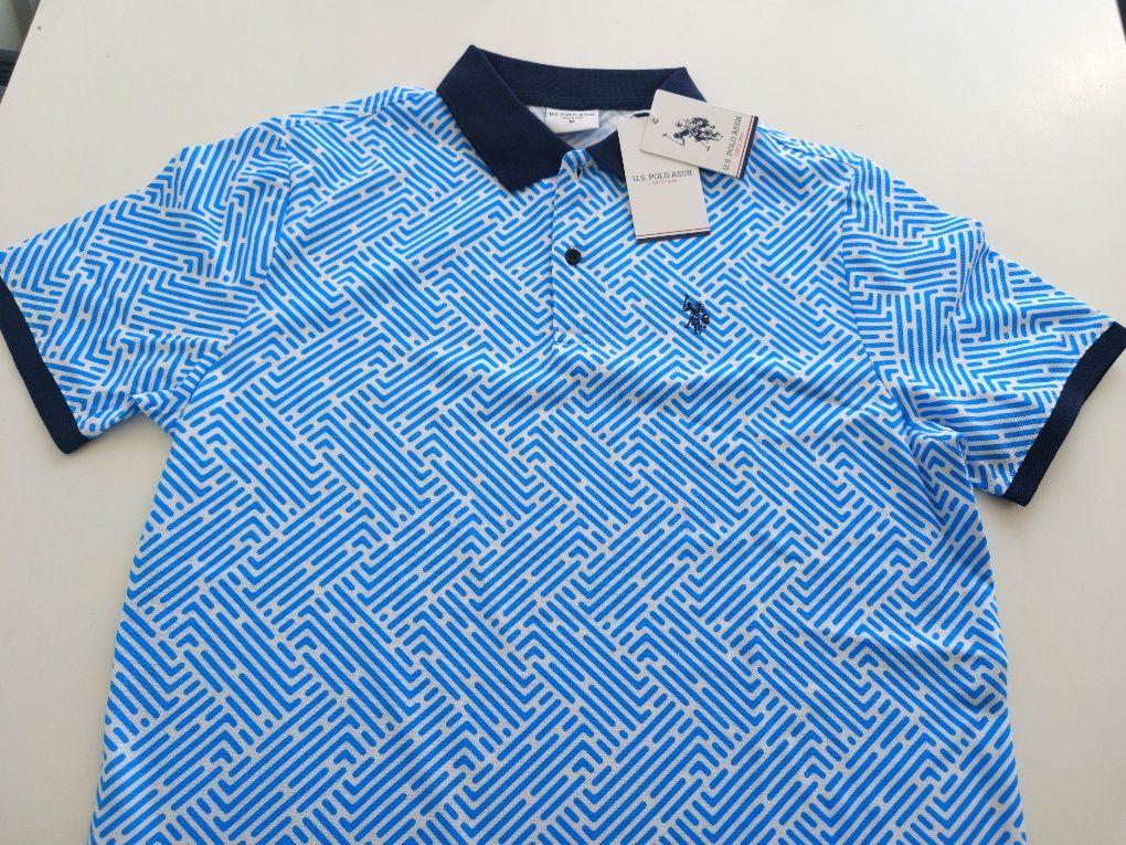 U.S. Polo Assn.L,XL.Оригинални мъжки тениски