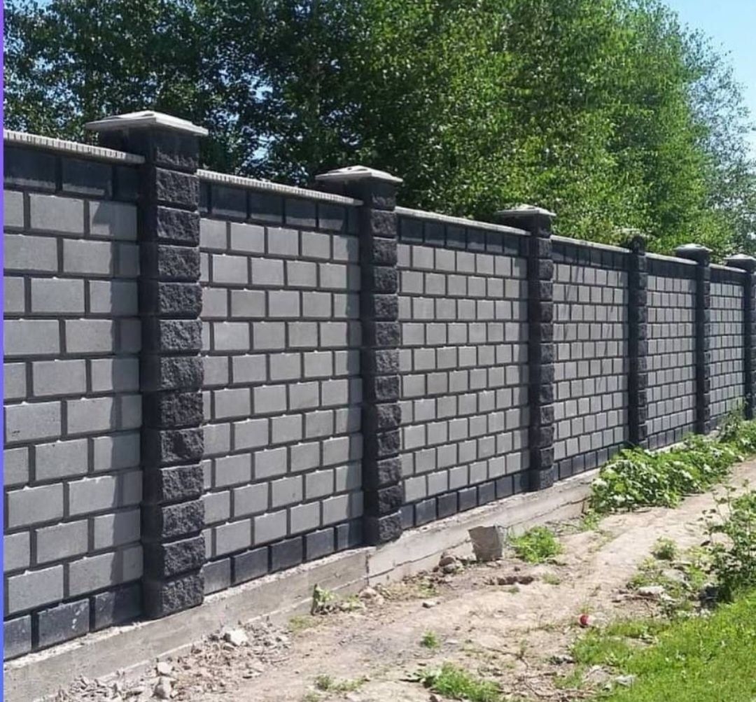 Сплитерный блок. Рваный кирпич
