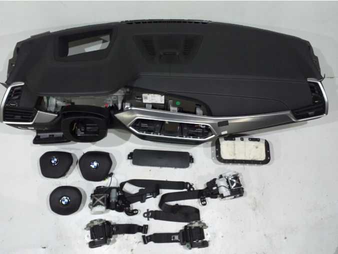 BMW X5 X6 X7 kit airbag - plansa de bord - set centuri de siguranta