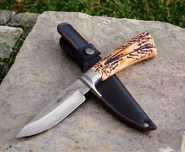 ловен нож страхотен модел DAGGER KNIVE S031A+кания за колан
