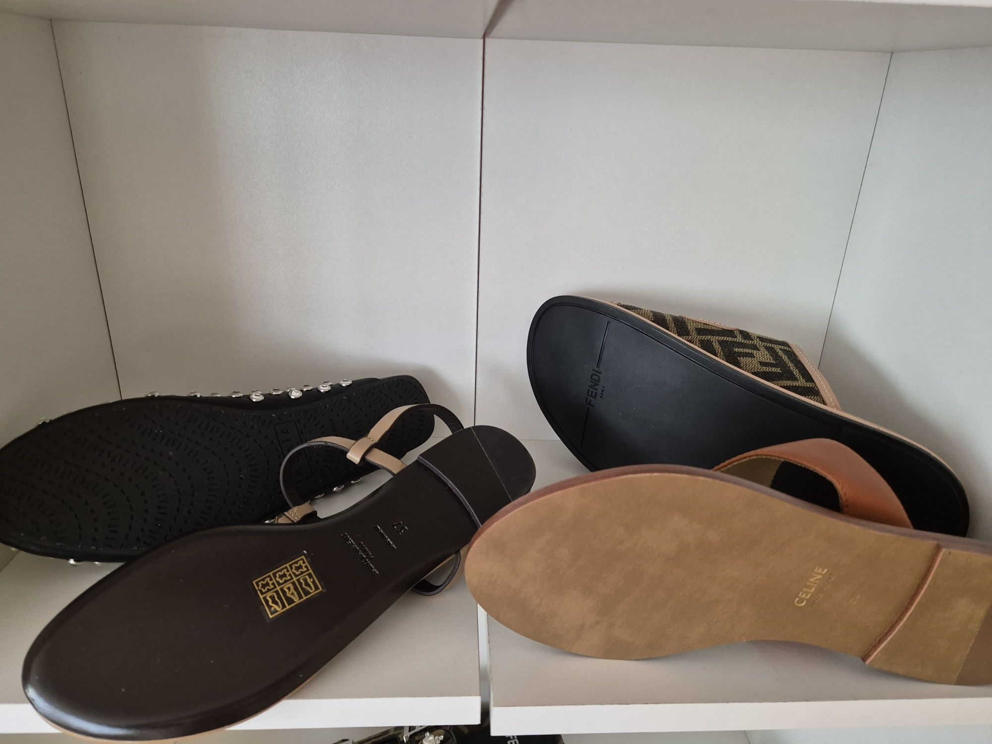 Alaïa, Celine,Saint Laurent ,Fendi