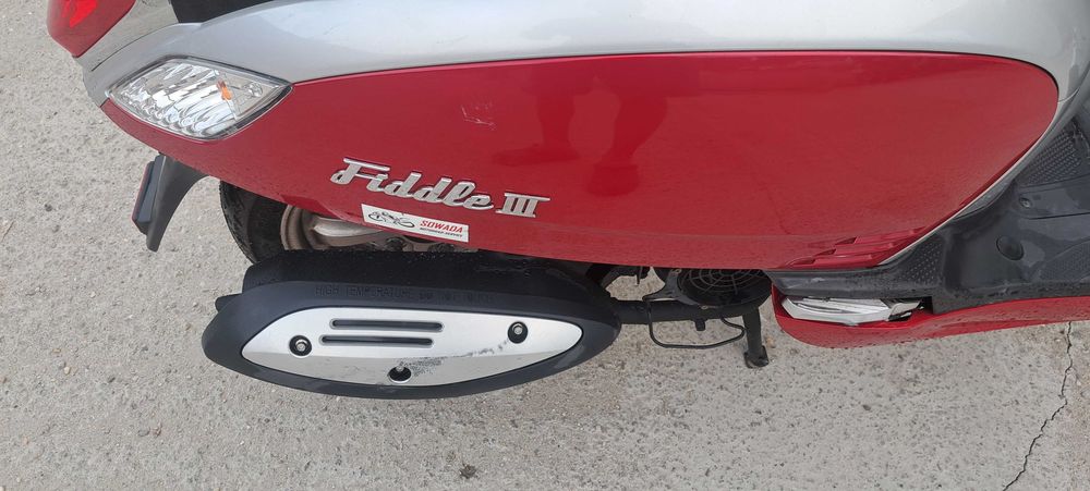 Sym Fiddle 3 / 125cc Injectie / Euro 4 / 2019 / Import Germania