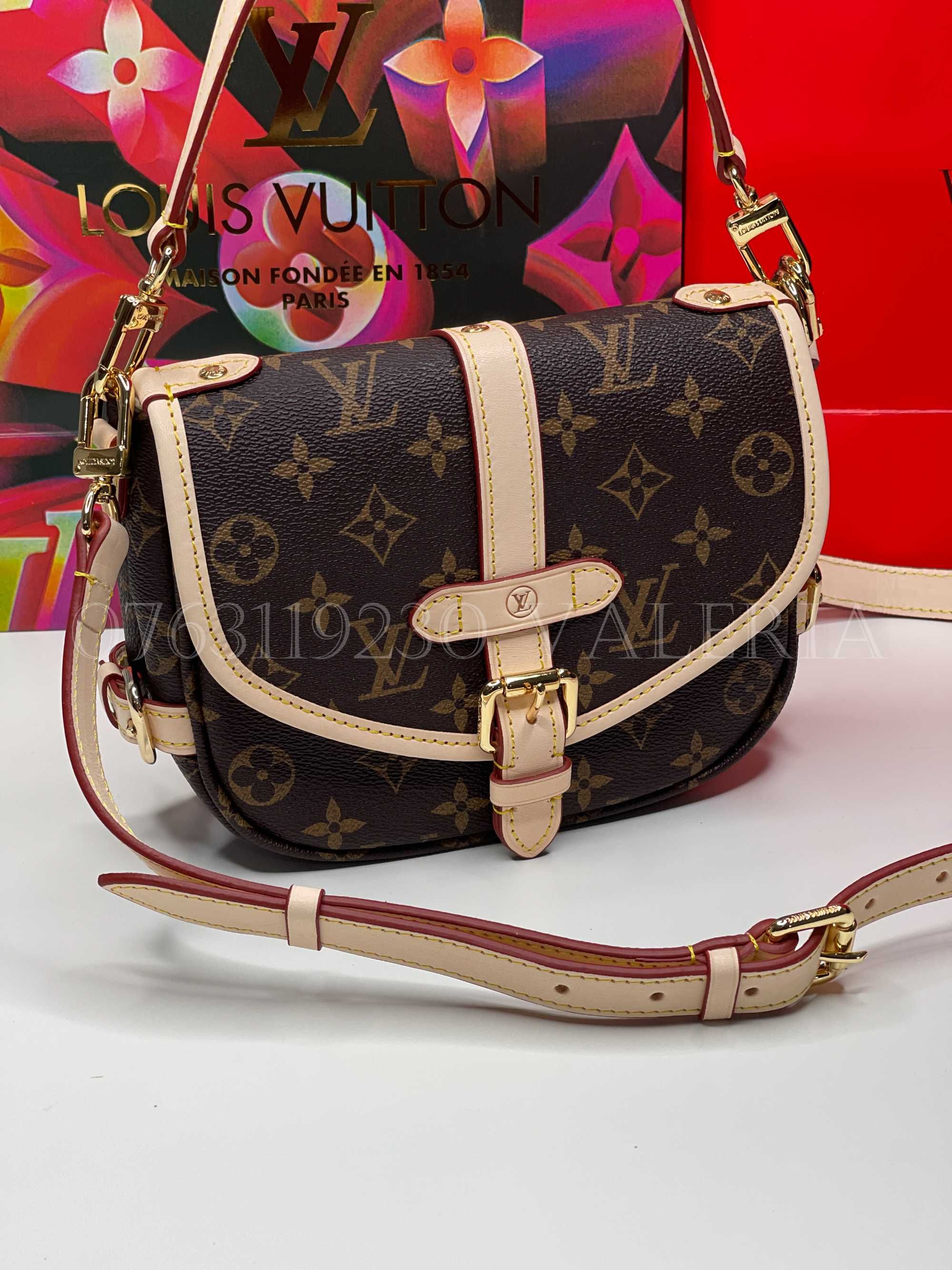 Geanta Louis Vuitton - Saumur - Piele Naturala