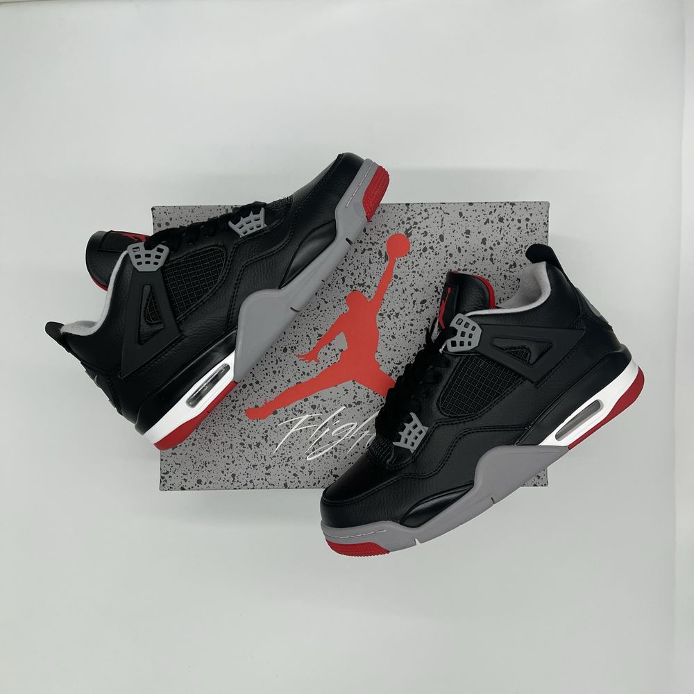 Nike Air Jordan 4 Bred Reimagined