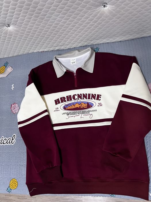 Унисекс худи в стиле поло