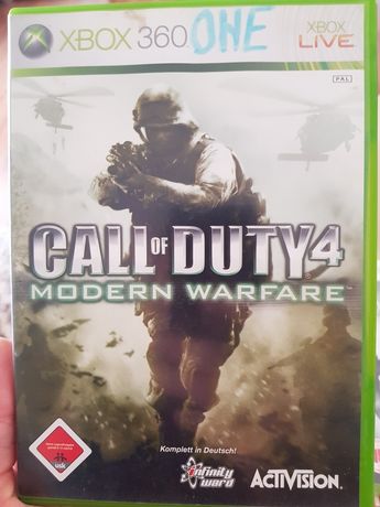 Vand joc Call of Duty 4 pentru Xbox 360 și Xbox one