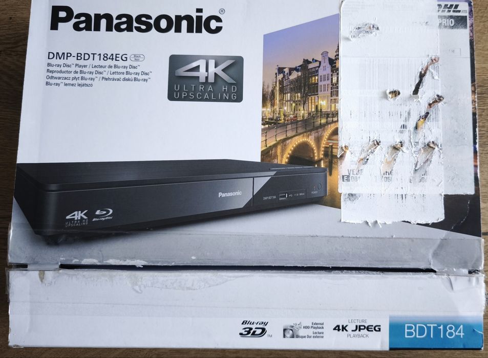Panasonic Blu-ray Player DMP-BDT184EG