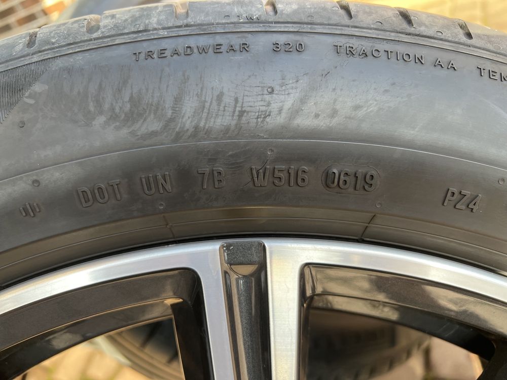 4 Летни гуми Pirelli P Zero 275/45 R20 и 305/40 R20 DOT 2019 Run Flat