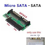 Adaptor HDD / SSD 1.8" Micro SATA 16pini la 2.5" SATA 3 22pini