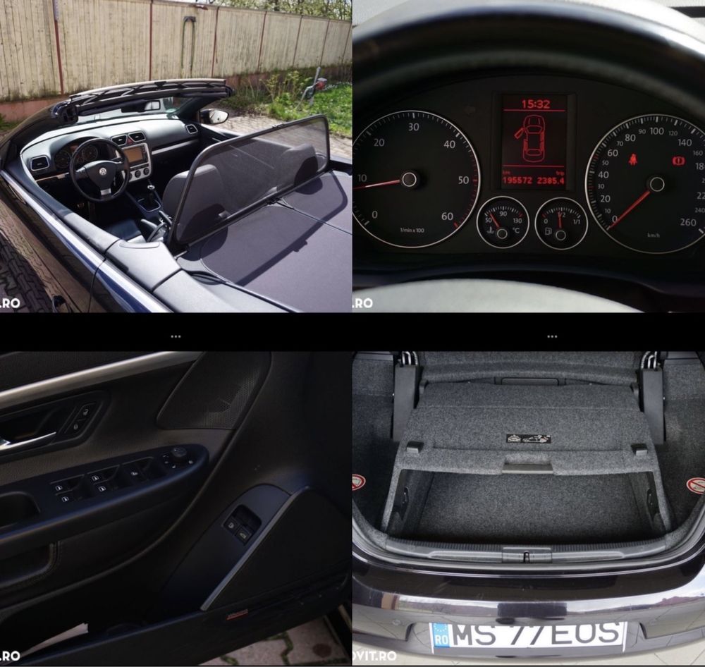 Vw eos cabrio 2.0 tdi 2009