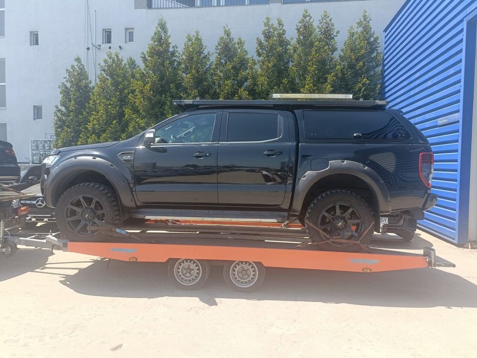 Platforma auto rabatabila meyer , 27 tone , stare excelenta