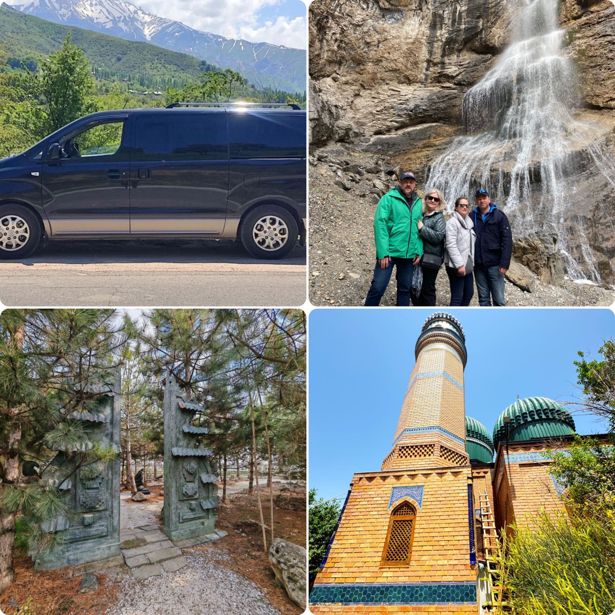 Трансфер в Самарканд, в горы Тянь Шань. Микроавтобус Hyundai 7мест.