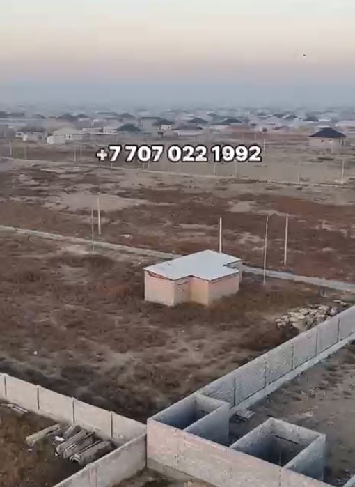 Жер сатылады 10 соток битпеген жаздык уймен