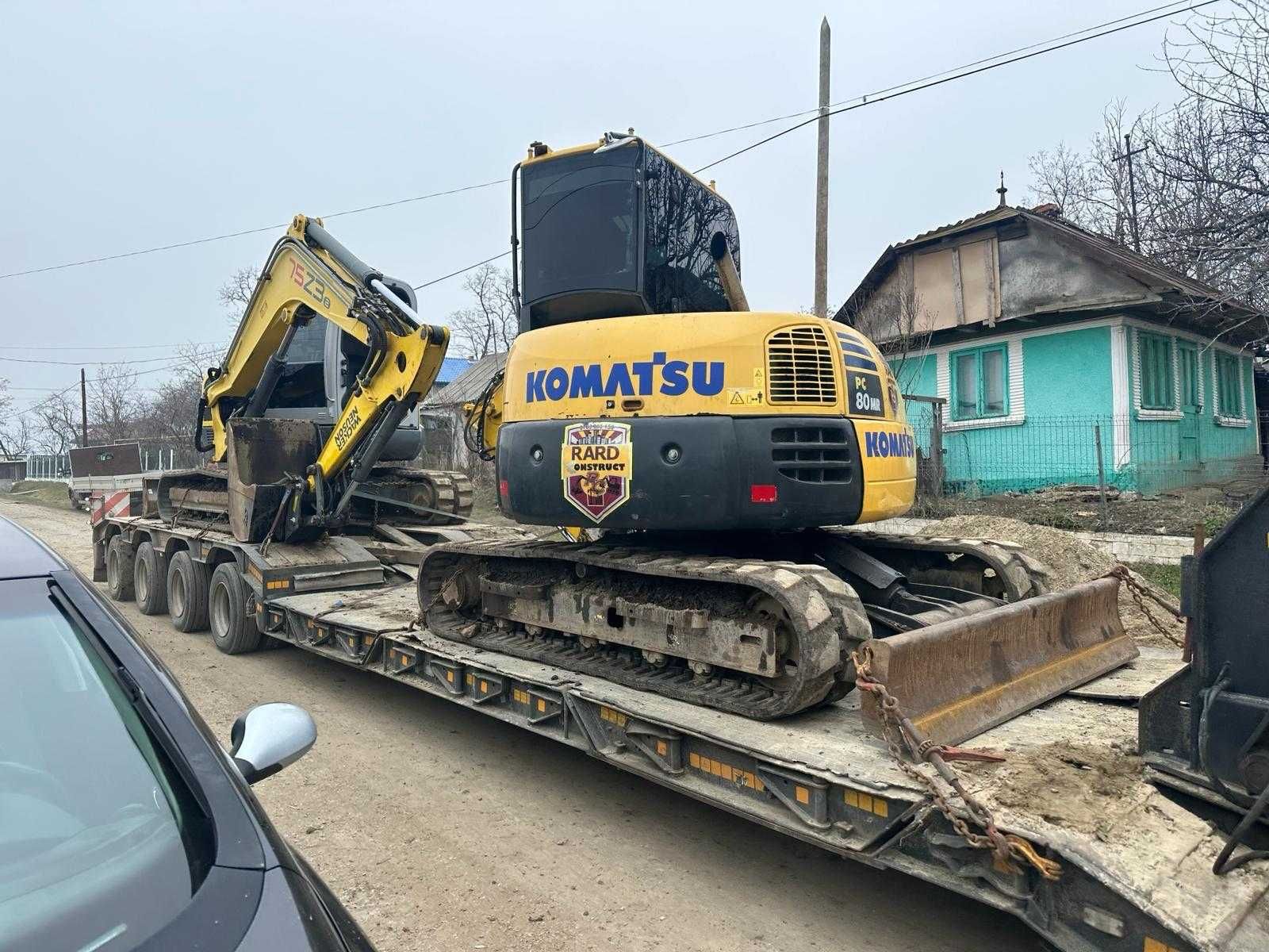 Excavator pe senile Komatsu PC88MR-3